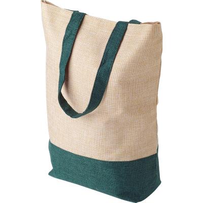 Image of Imitation linen shopping bag